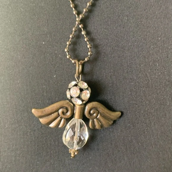 Necklace angel pendant charm - Picture 3 of 7